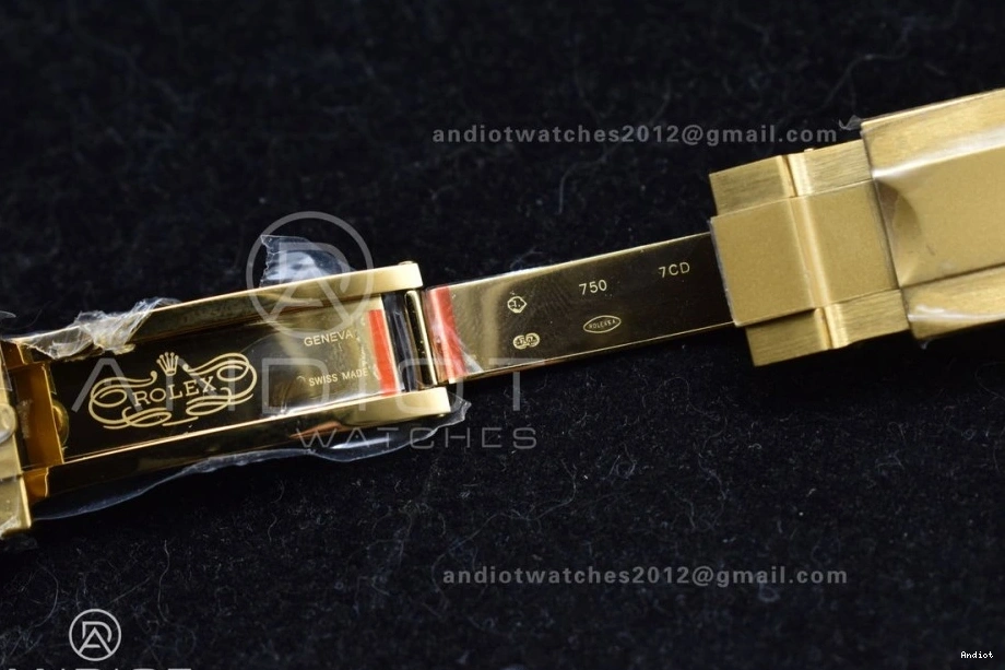 YG YG Black YG Dial Daytona Bracelet A7750 ADGF on Edition Best 0305